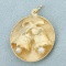 Wedding Bells Pendant In 14k Yellow Gold