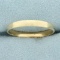 Wedding Band Ring In 14k Yellow Gold