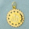 Allah Pendant In 18k Yellow Gold