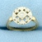 Antique Diamond Ring In 14k Yellow And White Gold