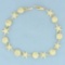 Seashell Starfish Bracelet In 14k Yellow Gold
