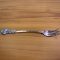 Vintage Reed And Barton Harlequin Bachelor Button Olive Fork