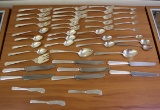 Weidlich Virginia Sterling Set Of 46 Sterling Silver Flatware Set