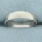 Womens Wedding Band Ring In 10k White Gold