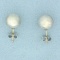 Tiffany And Co. 10mm Hardwear Ball Bead Stud Earrings In .925 Sterling Silver