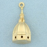 Florence Cathedral Pendant In 18k Yellow Gold
