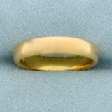 Wedding Band Ring In 22k Yellow Gold