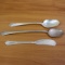 Oneida Heirloom Damask Rose Sterling Silver Flatware Set Of 3