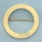 Vintage Circle Pin In 14k Yellow Gold