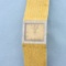 Mens Vintage Chopard L.U.C Diamond Watch In Solid 18k Yellow Gold