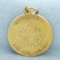 Bermuda Quo Fata Ferunt Coat Of Arms Charm In 10k Yellow Gold