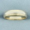 Two Tone Wedding Band Ring In 14k Yellow And White Gold