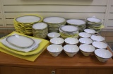 Vintage Rosenthal Century Modern Continental Elegance 93 Piece Porcelain China Set