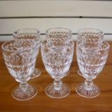 Stuart Crystal Stu13 Wine Glasses Set Of 6