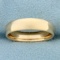 Wedding Band Ring In 14k Yellow Gold