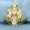 Vintage Diamond Ring In 14k Yellow Gold