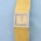 Mens Vintage Chopard L.U.C Diamond Watch In Solid 18k Yellow Gold