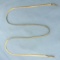 Italian 20 Inch Herringbone Link Chain Necklace In 14k Yellow Gold