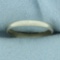 Thin Band Ring In 14k White Gold