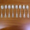 Whiting Louis Xv Sterling Silver Place Spoons Set Of 8