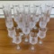 Cristal D'arques Longchamp Crystal Champagne Flutes And Cordial Glasses Set Of 14