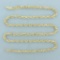 17.5 Inch Rope Link Chain Necklace In 14k Yellow Gold