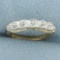 Anniversary Or Wedding Ring In 14k Yellow And White Gold