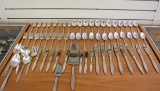 62 Piece Wallace Spanish Lace Sterling Silver Flatware Set