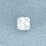 Gia Certified 1ct Square Emerald Cut Diamond