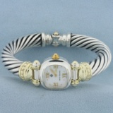 David Yurman Cable Watch With Mother Of Pearl Dial