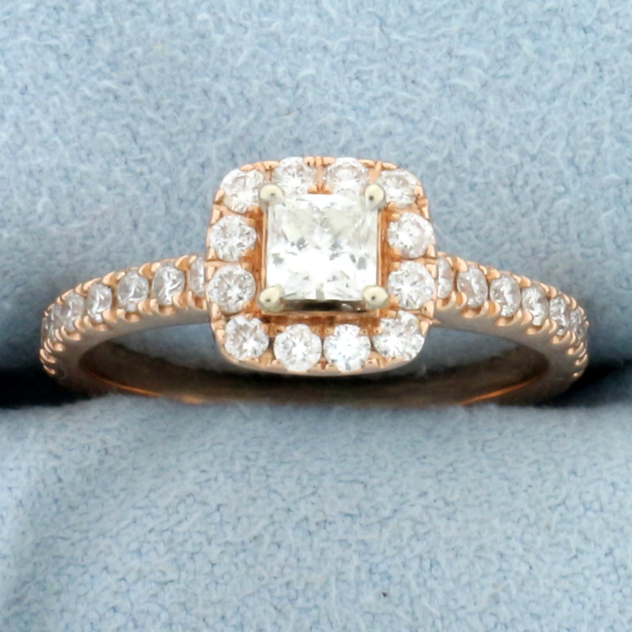 Neil lane rose deals gold bridal set