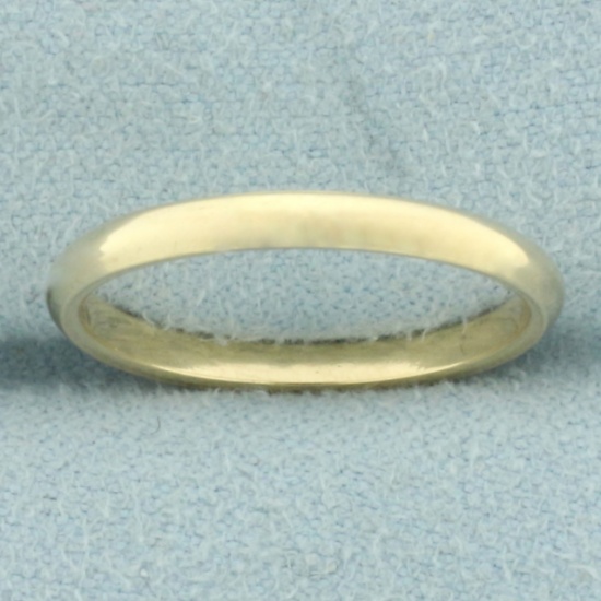 Thin Band Ring In 14k Yellow Gold