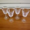 Waterford Lismore Claret Wine Glasses Set Of 4