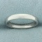 Womans Wedding Band Ring In Platinum