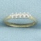 5-stone Diamond Ring In 14k Yellow Gold