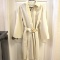 Christian Dior Boutique Beige Belted Gold Hardware Trench Coat