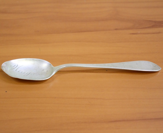 Antique Tc Tanke Whiting "colonial" Niagara Souvenir Sterling Silver Spoon