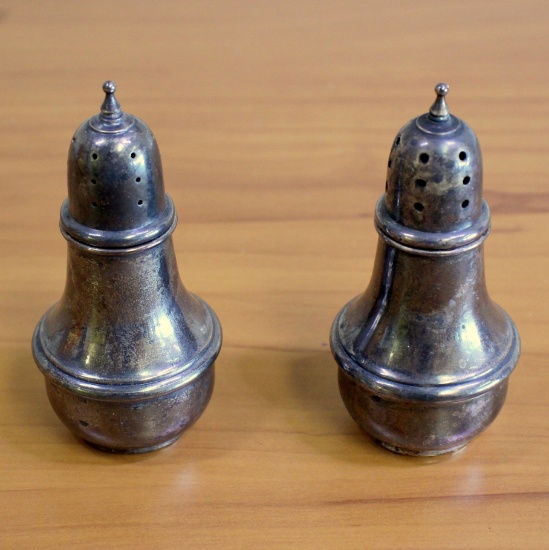Lenox Fsc 99 Sterling Silver Salt And Pepper Shaker Set