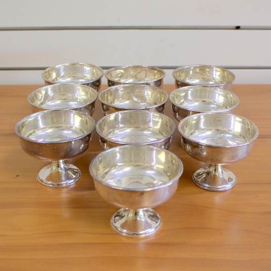 Preisner 24 Low Sherbert Footed Bowls Set Of 10