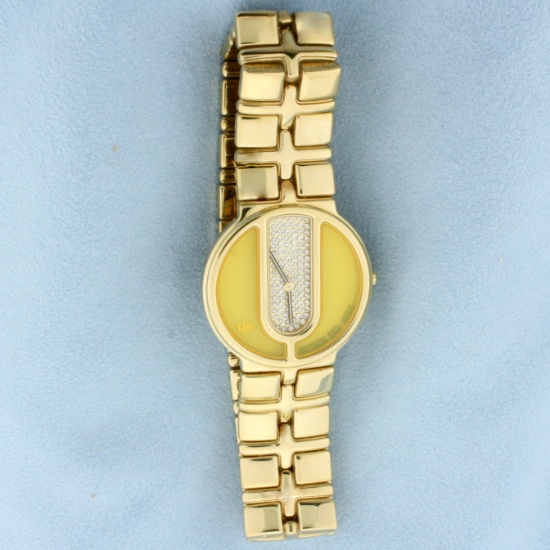 Raymond Weil Traviata Diamond 32mm Watch Rare 3727-2 Model