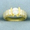 1.25ct Tw Diamond Engagement Ring In 18k Yellow Gold