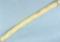 Italian Made Diamond Cut Bracelet In 14k Yellow Gold
