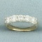 5 Stone Diamond Wedding Or Anniversary Ring In 14k Yellow Gold