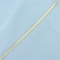 Italian Diamond Cut Striped Design Omega Bracelet In 14k Yellow Gold