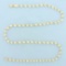 Italian 20 Inch Twisting Herringbone Link Chain Necklace In 14k Yellow Gold