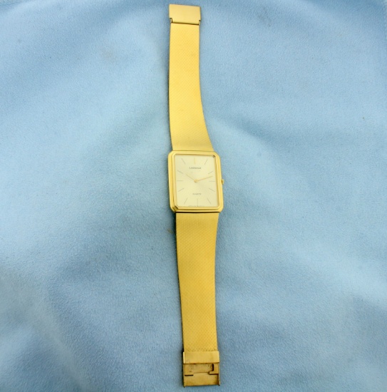 Rare Mens Vintage Seiko Lassale Thin Dress Watch 7750-5369