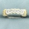 5 Stone Bezel Set Diamond Wedding Or Anniversary Ring In 14k Yellow And White Gold