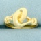 Love Knot Ring In 14k Yellow Gold