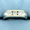 Three Stone Diamond Wedding Or Anniversary Band Ring In 14k White Gold
