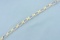 Two Tone Tank Tread Link Bracelet In 14k Yellow And White Gold
